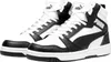 A pair of black and white Puma high-top sneakers. Náhled obrázku produktu