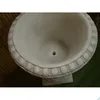 Schöne Amphore auf Sockel als Set aus Steinguss perfekt für Produktbild-Vorschau 4