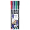 Staedtler Lumocolor 317 WP4, Schwarz, Blau, Grün, Rot, Produktbild-Vorschau 30
