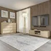 Komoda MAJA S8 140 cm DĄB CREMONA Kredens Kredens wysoki Podgląd zdjęcia produktu 7