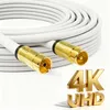 8 m Antennenkabel für TV Kabelfernsehen HD 4K 135dB Koaxial Produktbild-Vorschau 9