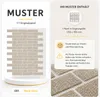 AMK Muster-Paneel 001 Weiß-Sand – Marmorgranulat-Oberfläche in Originalgröße Produktbild-Vorschau