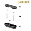 WAGNER QuickClick® Filzgleiter TANDEM ULTRASOFT - 8x Produktbild-Vorschau 4