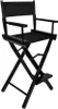 Beautylushh Wooden Makeup Chair Black - Schminkhocker - Produktbild-Vorschau 2