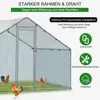 Výbeh pre sliepky FCH 2x2x2 m, kurník 4 m² z pozinkovaného Náhľad obrázku produktu 3