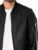 Jack & Jones Rockige Bomberjacke, Schwarz S Produktbild-Vorschau 4