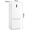 Heinner HCNF-M435INVE++, 435 l, No Frost (lodówka), 39 dB, Podgląd zdjęcia produktu 3