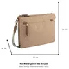 camel active Handtasche Schultertasche Damentasche  beige Produktbild-Vorschau 6