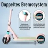 Elektroscooter mit LED-Anzeige, Kinder E-Scooter Rosa, Produktbild-Vorschau 6