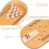 Tisch Mini Bowling Spiel Set Holz Desktop Dekoration Kinder Produktbild-Vorschau 9