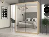 Topeshop IGA 160 SON A KPL Schlafzimmer-Schrank 7 Regale 2 Produktbild-Vorschau 2