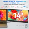 Blackview Pantalla portátil DCM6 de 14", monitor de doble Vista previa de la imagen del producto 2