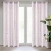 EUROFIRANY | Vorhang - Gardine -140 x 250 cm - hellrosa mit Produktbild-Vorschau 2