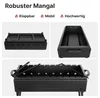 Mangal Holzkohlegrill aus 2 mm Stahl klappbare Beine - Produktbild-Vorschau 4