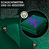 JUNG Abdeckplane Wasserdicht 180g/m² grün 2m x 4m = 8 m², Produktbild-Vorschau 6