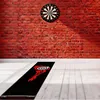 Relaxdays dartmat, met aftekenlijn, antislip, beschermt de Productafbeelding-voorbeeld 2