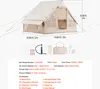 A diagram and specifications for an inflatable camping tent. Anteprima dell’immagine prodotto