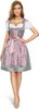 ASKSA Dirndl Dámské Midi tradiční šaty Dirndl Šortky pro Náhled obrázku produktu 5