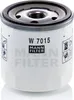 A white oil filter with black and silver accents, labeled with brand and model information. Podgląd zdjęcia produktu