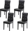lot de 4 chaises de salle à manger HWC-E58, chaises de Voir les images du produit 1