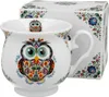 DUO ETNO Becher 500 ml ETNO OWL New Bone China Porzellan Produktbild-Vorschau 1