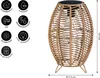 Dehner Solar-Laterne Mila, Lichtfarbe warmweiß, Ø 17.5 cm, Produktbild-Vorschau 2