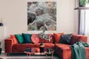 MuchoWow® Poster Mauern - Steine - Robust 100x100 cm - Produktbild-Vorschau 2