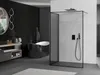 Mexen Kioto Walk-In Duschwand 90x90 cm Schwarz, Gun Gray, Produktbild-Vorschau 2