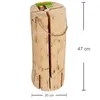 4x Schwedenfeuer 47 x 18 cm naturbelassenes Holz 120 min Brenndauer Outdoor 4 Stück Naturholz Garten Grillen Sommerparty Produktbild-Vorschau