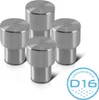 Four metal cylindrical objects with a stepped design, arranged in a group on a white background. A blue circular logo with text is in the bottom right corner. Náhled obrázku produktu