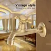 Nástěnný vintage kohoutek z masivního mosazi, připojení na Náhled obrázku produktu 2
