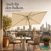 Sonnenschirm mit Kurbel inklusive Kühltasche & Tragetasche Produktbild-Vorschau 10