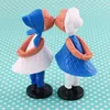Magnetische Kusspuppen - küssendes Paar - blau - weiß - Produktbild-Vorschau 6