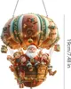 Weihnachts-Heißluftballon-Ornamente, Produktbild-Vorschau 6