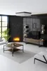Skye Decor, Chrome Line Set - Walnut, Black, Wohnzimmer, Produktbild-Vorschau 1