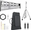 SucceBuy xilofono glockenspiel con 32 note, mazzuoli, Anteprima dell’immagine prodotto 1