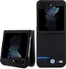 Etui Bmw Leather Carbon Do Samsung Galaxy Z Flip 5 - Czarne Podgląd zdjęcia produktu 1