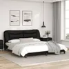 CLORIS Bettgestell mit LED Schwarz 180x200 cm Kunstleder Produktbild-Vorschau 5