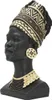 Mauro Ferretti Massai-Frauenbüste, Schale 21,5 x 27,5 x 45 Produktbild-Vorschau 3