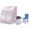 Dampfsauna Wärmekabine Sauna-Box Home Sauna mit Timer & 10 Produktbild-Vorschau 2
