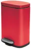 Spirella, cubo de basura "Venecia" - rojo - 5 litros - Vista previa de la imagen del producto 2