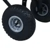vidaXL Chariot à main 150 kg rouge Voir les images du produit 10