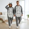 Pyjama Onesie Kigurumi Kostüm für Erwachsene, Totoro, M: Produktbild-Vorschau 2