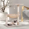 Kattenmeubel met rustplaats en krabpaal, model D30-215, met Productafbeelding-voorbeeld 7