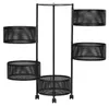 ModernHome KJTL24-5 Vertikaler, drehbarer Organizer mit 5 Produktbild-Vorschau 5