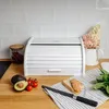 Creative Home Biely Drevený Kôš na Chlieb | 38 x 28,5 x Náhľad obrázku produktu 4