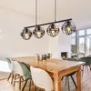 Hängeleuchte, Metall, 4 Flammig, Gitter-Optik, H 120 cm Produktbild-Vorschau 5