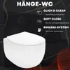 VBChome Hänge-WC Spülrandloses aus Keramik mit Produktbild-Vorschau 2