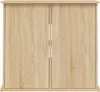 vidaXL Akvarijní stojan Sonoma dub 81 x 36 x 73 cm materiál Náhled obrázku produktu 5