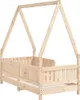 vidaXL Kinderbed, 70x140 cm, massief grenenhout Productafbeelding-voorbeeld 1